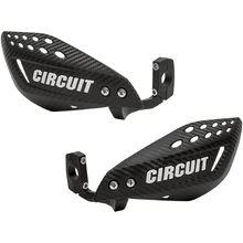 Circuit Vector Carbon/White Handguards