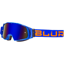 Blur B-20 Flat Blue/Orange Goggles