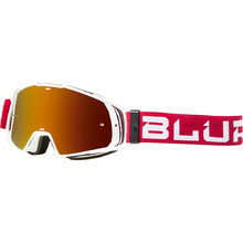 Blur B-20 Flat Ruby Red/White Goggles