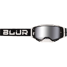 Blur B-40 Black/White/Silver Goggles