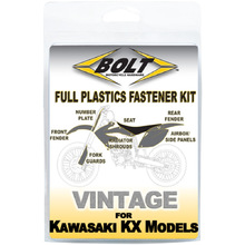 Bolt Kawasaki KX125/250 92-93 Plastic Fastener Kit