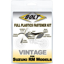 Bolt Suzuki RM125/250 96-00 Full Plastics Fastener Kit