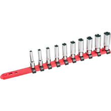 Bikeservice 10 Piece 1/4" Drive Socket Set