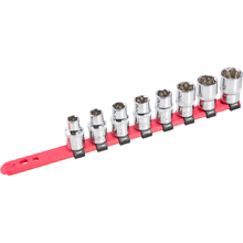 Bikeservice 8 Piece 1/2" Drive Socket Set