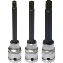 Bikeservice 3 PC Front Shock Spline Bit Socket Set
