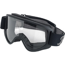 Biltwell Moto 2.0 Script Black/Grey Goggles