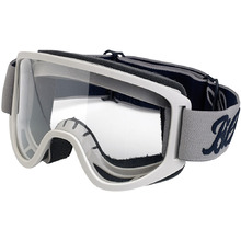 Biltwell Moto 2.0 Script Titanium Black Goggles
