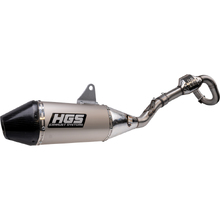 HGS Honda CRF450R 21-25 Stainless Carbon Full Exhaust System