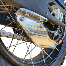 B&B Offroad CF Moto 450MT 24-25 Silver Chain Guard Fin