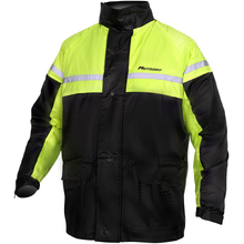 MotoDry Lightning Black/Fluro Waterproof Jacket