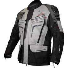 MotoDry TREKKER PRO Black/Grey/Anthracite Adventure Jacket