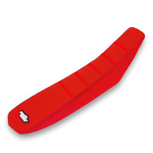 MotoSeat Honda CRF 17-21 Ribbed Red/Red Seat Cover