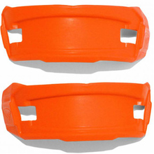 Cycra Stadium Front Plate Orange Fork Protection Pad