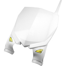 Cycra Yamaha YZ 15-20 YZF 10-18 White Stadium Front Plate