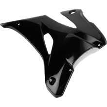 Cycra Yamaha YZ250/450F 06-09 Black Powerflow Radiator Shrouds