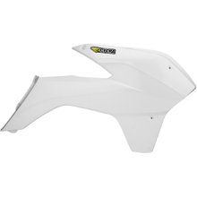 Cycra KTM SX/SXF 13-15 EXC/EXCF 14-16 White Radiator Shrouds