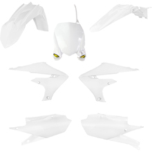 Cycra Yamaha YZ250F 19-23 YZ450F 18-22 White Replica Plastics Kit