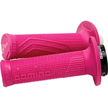 Domino D100 D-Lock Pink MX Grips