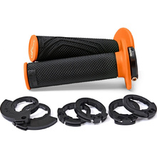 Domino D200 D-Lock Black/Orange MX Grips