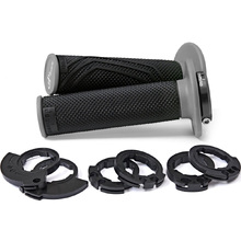 Domino D200 D-Lock Black/Grey MX Grips