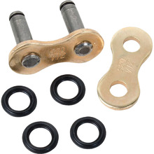 D.I.D 520 VX3 Gold/Black Rivet Link