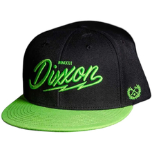 Dixxon Lightning Script Lime/Black Snapback