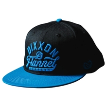 Dixxon Script Cyan/Black Snapback
