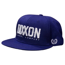 Dixxon Logotype White/Blue Snapback