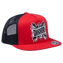Dixxon Pit Crew Red/Black Trucker Cap