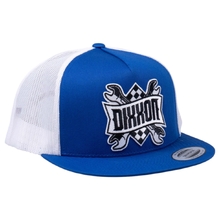 Dixxon Pit Crew Blue/White Trucker Cap