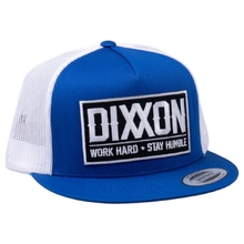 Dixxon Stamped Blue/White Trucker Cap