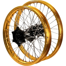Envy/D.I.D Honda XR600 93-99 21"/18" Gold/Black Wheel Set