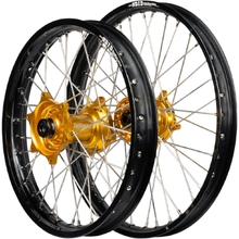 Envy/D.I.D Honda XR600 93-99 21"/18" Black/Gold Wheel Set
