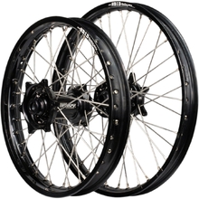 Envy/D.I.D Honda XR600 93-99 21"/18" Black/Black Wheel Set