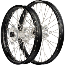 Envy/D.I.D Honda XR600 93-99 21"/18" Black/Silver Wheel Set