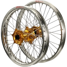Envy/D.I.D Honda XR600 93-99 21"/18" Silver/Gold Wheel Set