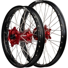 Envy/D.I.D Honda CRF250-450R 13-26 21"/19" Black/Red Wheel Set