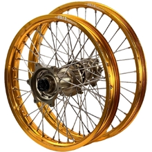 Envy/D.I.D Suzuki RMZ250-450 07-27 21"/19" Gold/Factory Wheel Set