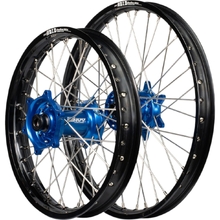Envy/D.I.D Husqvarna TE/FE 16-23 21"/18" Black/Blue Wheel Set