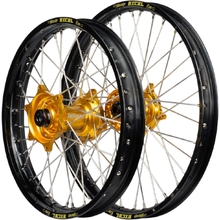 Envy/Excel Honda XR600 93-99 21"/18" Black/Gold Wheel Set