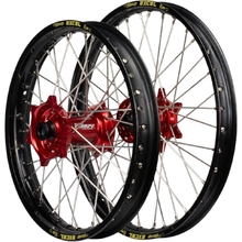 Envy/Excel Honda XR600 93-99 21"/18" Black/Red Wheel Set