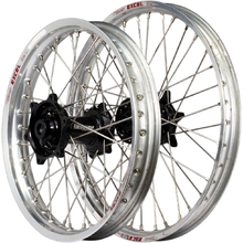 Envy/Excel Honda XR600 93-99 21"/18" Silver/Black Wheel Set