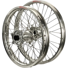 Envy/Excel Honda XR400 96-08 21"/18" Silver/Silver Wheel Set