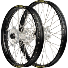 Envy/Excel Honda XR650 00-08 21"/18" Black/Silver Wheel Set