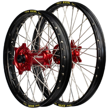 Envy/Excel GAS GAS MC85 SW 25-27 17"/14" Black/Red Wheel Set