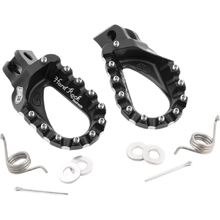 S3 Parts KTM Adventure 18-25 Black Footpegs