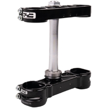 EZE KTM/Husqvarna SX/SXF/TC/FC 23-27 23mm Offset Black Triple Clamps
