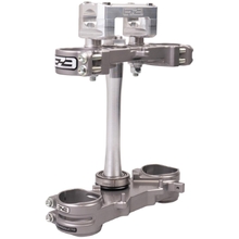 EZE Kawasaki KX250F 21-26 KX450F 19-26 21.5mm Offset Silver Triple Clamps w/ Bar Mounts