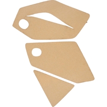 EZ Grip Kawasaki KX250F 25 KX450F 24-26 Clear Side Panel Grip Tape