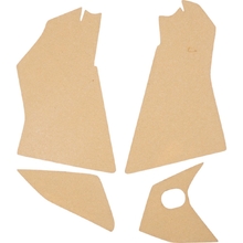 EZ Grip Yamaha YZ250F 24-26 YZ450F 23-25 Clear Side Panel Grip Tape